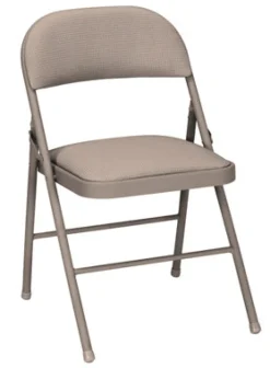 Cosco Cushioned Chair Sand (Pack of 4)