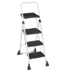 Cosco Tri Step Plus 4.56 ft. H Steel Platform Ladder Type II 225 lb. capacity