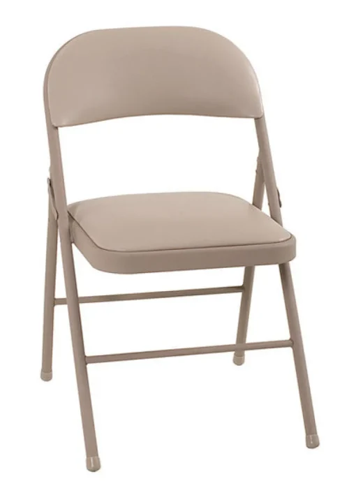 Cosco Vinyl Seat Chair Sand (Pack of 4)