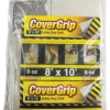CoverGrip 8 ft. W X 10 ft. L 8 oz Safety Canvas Drop Cloth 1 pk