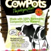 CowPots 3.75 in. H X 4 in. W X 2.5 in. L Plant Pot Seed Starter 12 pk (Pack of 12)