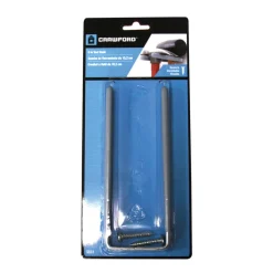 Crawford 6 in. L Vinyl Coated Gray Steel Small Light Duty Storage Hook 5 lb. cap. 1 pk