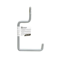 Crawford 7.17 in. L Vinyl Coated Gray Steel Large Storage Hook 20 lb. capacity 1 pk (Pack of 25)