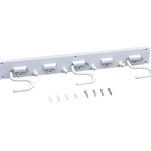 Crawford 16 in. L White Steel Adjustable Storage Organizer Rack 12 lb. cap. 1 pk