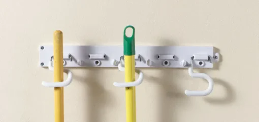 Crawford 16 in. L White Steel Adjustable Storage Organizer Rack 12 lb. cap. 1 pk