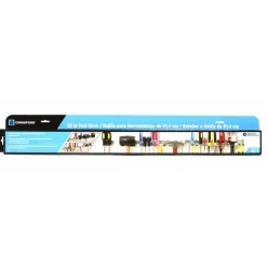 Crawford 36 in. L Zinc-Plated Silver Steel Tool Rack Tool Organizer 1 pk