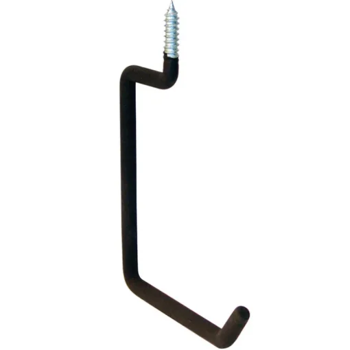 Crawford Black Steel Overhead Storage Hanger 50 lb. capacity 25 pk