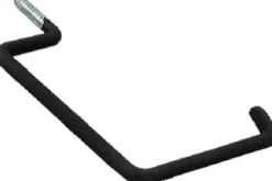 Crawford Black Steel Overhead Storage Hanger 50 lb. capacity 25 pk