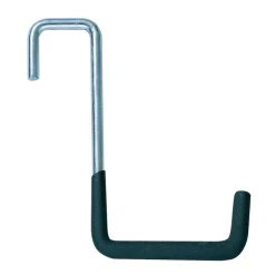 Crawford Black Vinyl Coated Steel Heavy Duty Super Rafter Hook 50 lbs. Capacity