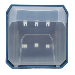 Crawford Blue Polypropylene Portable Pegboard Parts Bin 1 pk