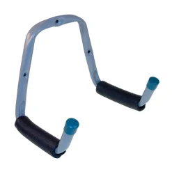 Crawford Gray Steel 75 lbs. Capacity Wall Mount Double Arm Ladder Hanger 12.25 W x 10.8 H x 9 L in.