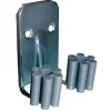 Crawford Vinyl Coated Gray Plastic/Steel Grip Clip 1/4 Frame x 0.2 L in.
