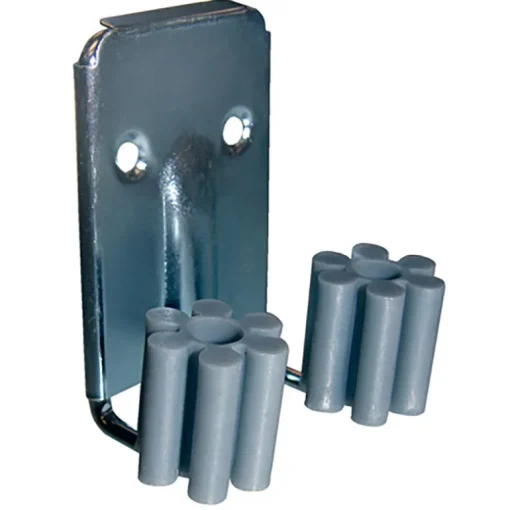 Crawford Vinyl Coated Gray Plastic/Steel Grip Clip 1/4 Frame x 0.2 L in.