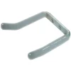 Crawford Vinyl Coated Gray Steel Small Storage Hook 5 lb. cap. 2 pk