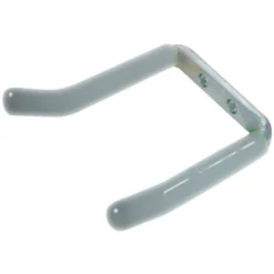 Crawford Vinyl Coated Gray Steel Small Storage Hook 5 lb. cap. 2 pk