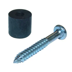 Crawford Zinc Plated Black/Silver Steel Pegboard Mounting Hardware 12 pk