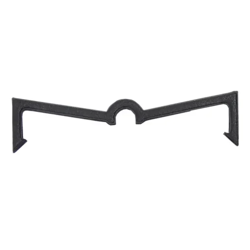 Crawford Zinc Plated Black Plastic 0.05 in. Peg Hook Locks 25 pk