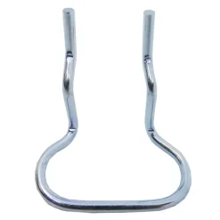 Crawford Zinc Plated Silver Steel 1.8 in. Peg Hook Pliers Holders 4 pk