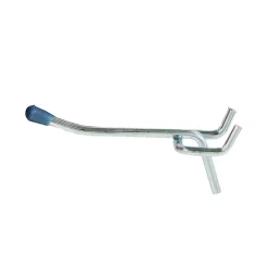 Crawford Zinc Plated Silver Steel 4 in. Peg Hooks (Pack of 75)