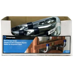 Crawford Zinc Plated Silver Steel 11 in. Giant Storage Hangers 1 pk