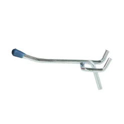 Crawford Zinc Plated Silver Steel 4 in. Peg Hooks 3 pk