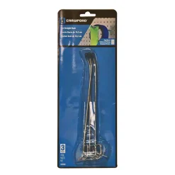 Crawford Zinc Plated Silver Steel 6 in. Peg Hooks 3 pk