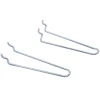 Crawford Zinc Plated Silver Steel 4.5 in. Peg Hooks 2 pk