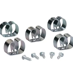 Crawford Zinc-Plated Silver Steel Grip Clip For 5-3/4 3 pk