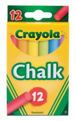 Crayola Assorted Chalk 12 pk (Pack of 6)