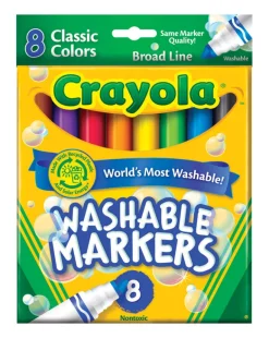 Crayola Color Max Assorted Broad Tip Markers 8 pk