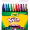 Crayola Mini Twistable Crayons 10 pk