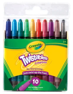 Crayola Mini Twistable Crayons 10 pk