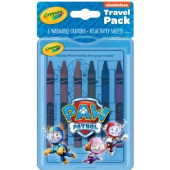 Crayola Paw Patrol Assorted Color Crayons and Activity Sheets 46 pk