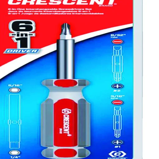 Crescent 6-in-1 Screwdriver 6 in.