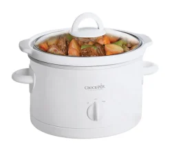 Crock Pot 2.5 qt. White Stoneware Slow Cooker