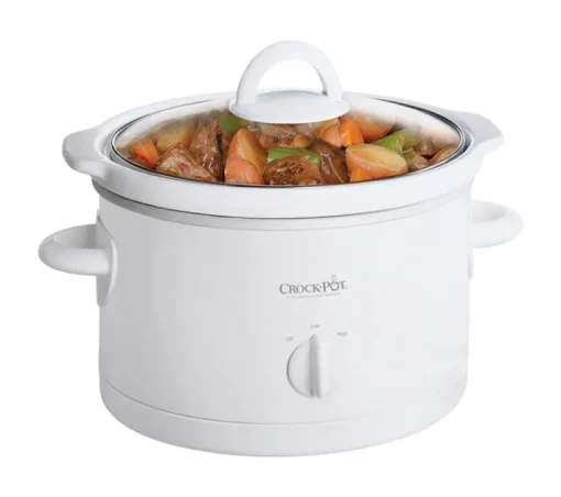 Crock Pot 2.5 qt. White Stoneware Slow Cooker