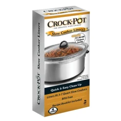 Crock Pot 7 qt Clear Plastic Slow Cooker Liner