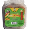 C&S Delight Suet All Wild Birds Roasted Peanuts Hot Pepper Suet 1.05 lb