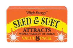 C&S Products Assorted Species Beef Suet Wild Bird Food 11 oz