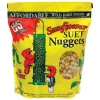 C&S Products Assorted Species Sunflower Suet Nuggets 27 oz (Pack of 6)