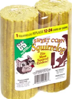 C&S Products Squirrelog Wildlife Squirrel and Critter Food Corn 32 oz. (Pack of 12)