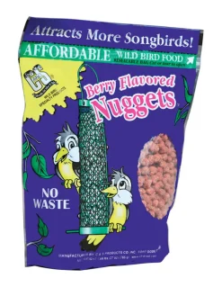 C&S Wild Bird Berry Suet Nuggets 27 oz
