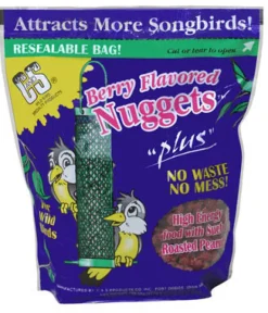 C&S Wild Bird Berry Suet Nuggets 27 oz