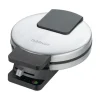 Cuisinart 4 waffle Black/Silver Stainless Steel Waffle Maker