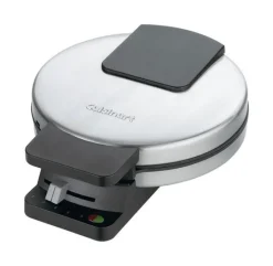 Cuisinart 4 waffle Black/Silver Stainless Steel Waffle Maker