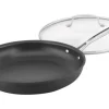 Cuisinart Chef's Classic Aluminum Skillet w/Lid 12 in. Black