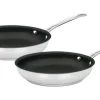 Cuisinart Chef's Classic Stainless Steel Skillet 9 & 11 in. Silver