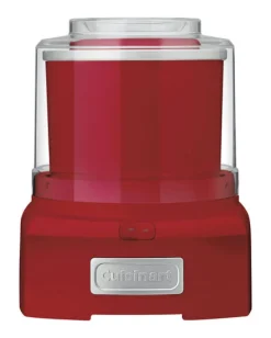 Cuisinart Red 1.5 qt Ice Cream Maker 11.26 in. H X 9.06 in. W X 9.17 in. L