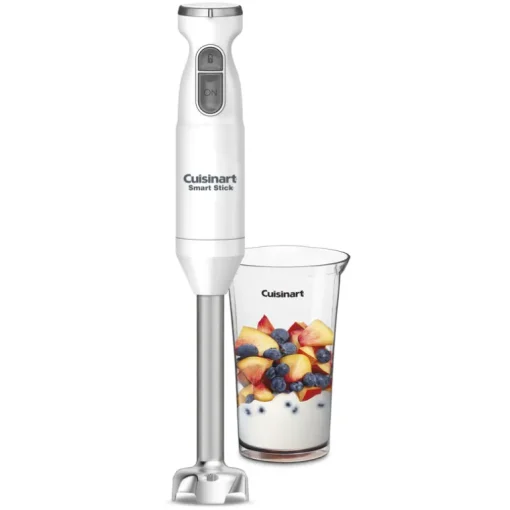 Cuisinart Smart Stick White Plastic Hand Blender 16 oz 2 speed