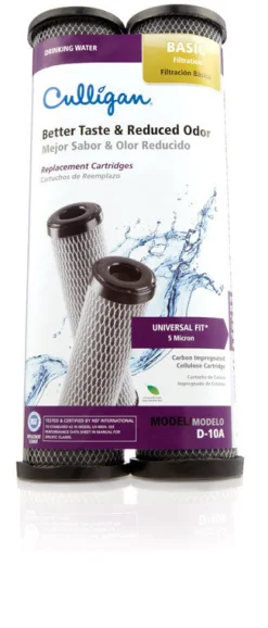 Culligan 5 Micron Sediment Method Drinking Water Replacement Filter 250 gal. Capacity for Under Sink